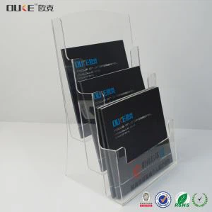 Ručná akrylová časopisová regálová dekoratívna časopisová raketa