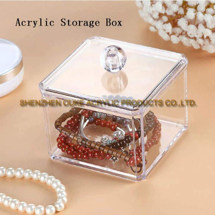 Acrylic jewelry box