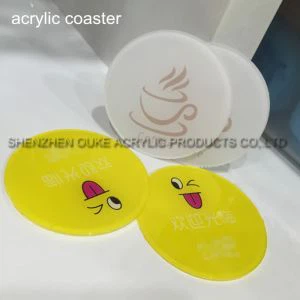 Vlastné vyčistiť akrylátové paličky Round Cup Coffee Cup